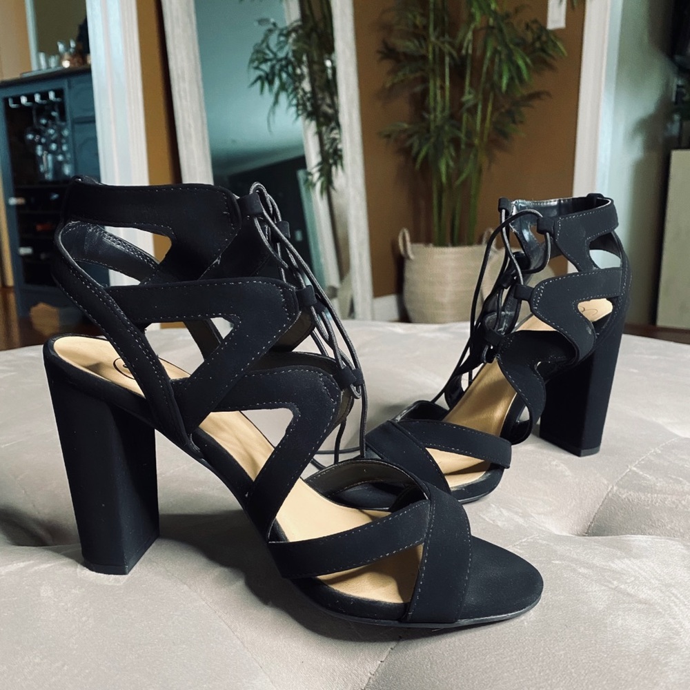 Black heels